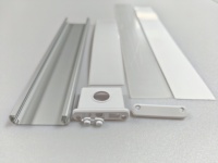 Kit SKD LED avec capteur de mouvement corporel, boîtier en PVC, diffuseur en PC, éclairage latéral pour armoire et placard