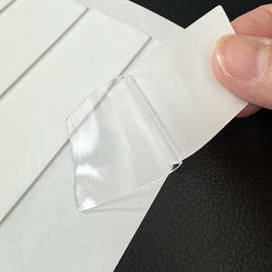 Băng keo acrylic trong suốt không để lại vết tích, có thể tái sử dụng, đế dính chắc chắn, trong suốt, keo dán hai mặt, chống thấm nước, có thể tháo rời - Product Image 1