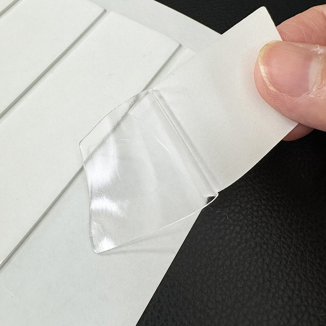 Transparent Acrylic Tape Traceless Reusable Mat Grip Dot Heavy Duty Clear Double Sided Adhesive Waterproof Removable
