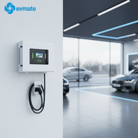 Chargeurs EV DC muraux Evmate 22KW à haut rendement, norme européenne OCPP1.6 CCS2 certifiés CE IP32/55 AC 380V, état neuf