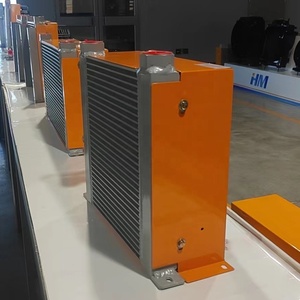 Mini escavatore radiatore aria ad alte prestazioni in alluminio scambiatore di calore ventola di raffreddamento olio idraulico - Product Image 2