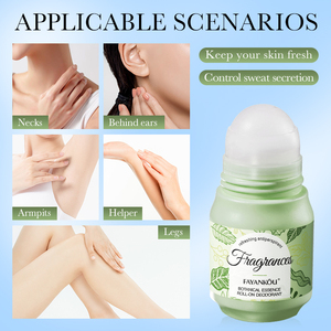 Déodorant anti-transpirant pour le corps, parfums naturels biologiques en roll-on, marque privée FAYANKOU - Product Image 6