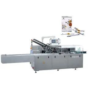 Full Automatic Counting Feeding Honey Sachets Cartoning Box Packing Machine