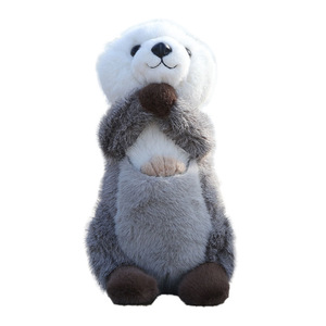 Bambola di peluche a forma di Lontra Marina per Bambini, Cartone Animato, Regalo Carino, Ornamento, Imbottitura in Cotone PP, Età 14+ - Product Image 5