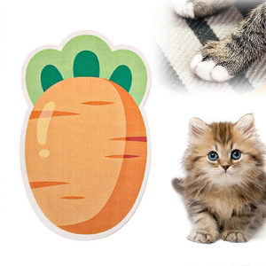 Alfombrilla autoadhesiva para rascar gatos montada en la pared Idea de regalo de Navidad para propietarios de gatos Protege los daños en los muebles para la puerta del sofá de pared - Product Image 2