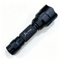 Lampe torche infrarouge C8S 10W 850nm/940nm en aluminium pour la chasse, étanche, vision nocturne, lumière LED, fonction lumière noire