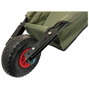 Brouette pliante chariot de jardinage léger tissu Oxford robuste pour herbe, sol, brique, feuille, fournitures de jardin - Product Image 2