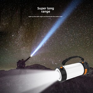 Lámpara LED para Acampar al Aire Libre, Linterna Recargable con Control de Rotación de Botones para Glamping - Product Image 2