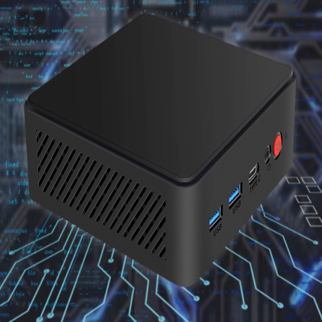 Oem/ODM N150/n100 Win11 Mini PC Micro NUC Industrial Desktop Chassis Alder Lake Quad Core DDR4/5 SSD+HDD Windows 10 Computer