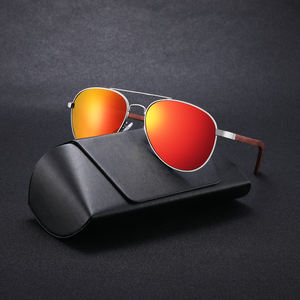 Gafas de Sol Clásicas de Madera Personalizadas y Ecológicas con Lentes Polarizados TAC de Espejo para Hombre y Mujer - Product Image 6