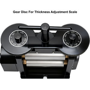 Máquina laminadora de 160 mm y 750 W para la fabricación de joyería de oro y plata, laminación de alambre plano y redondo con interruptor de avance y retroceso - Product Image 4