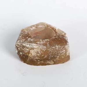 Portacandele fai da te in pietra grezza naturale portacandele in cristallo grezzo curativo di quarzo - Product Image 3