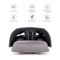 Meilleur masseur électrique portable pour les jambes, les mollets et les pieds Darius DRS-7000A avec fonction musicale pour la relaxation