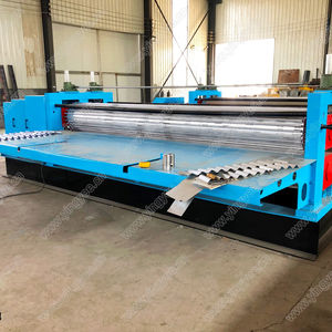 ماكينة التكوين للبرميل المعدني ، ماكينة صنع البلاط بالأسقف العابرة - Product Image 2