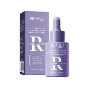 BIOAOUA Vegan retinolo Anti invecchiamento siero viso naturale retinolo siero acido ialuronico vitamina C cura della pelle viso siero SS