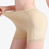Sous-vêtement Spandex sans couture pour femme Butt Lifter Hip Enhancer Control Culotte Niveau ferme Respirant Shaper