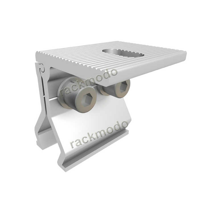 Solar Racking Trapezoidal Corrugated Roof Mounting System Clamp Solar ...