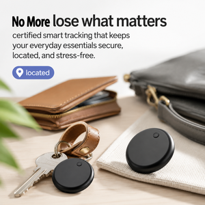 Traceur GPS intelligent certifié MFi et Google Find My avec <span class=keywords><strong>historique</strong></span> <span class=keywords><strong>de</strong></span> <span class=keywords><strong>navigation</strong></span>, alternative à l'AirTag pour clés et animaux <span class=keywords><strong>de</strong></span> compagnie - Product Image 2