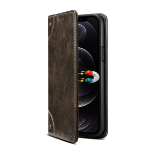 Funda de Cuero con Tapa Magnética para Teléfono Móvil, Compatible con iPhone 17, 16 Plus, 11, 12, 13 Pro Max - Product Image 3