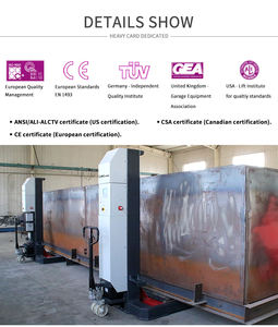 Подъемник для грузовиков OBC Heavy-Duty с трехсекционными поворотными стрелами - Product Image 6