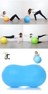 TTSPORTS-pelota inflable de Pvc antiráfaga, pelota de Yoga de cacahuete para ejercicio en gimnasio