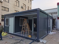 Haute Qualité Détachable 20ft & 40ft Maison Conteneur Mobile Portier Sentry Box Avec EPS Une Pièce Préfabriqué Intelligent pour Un Usage De Bureau