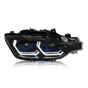 Aplicable a la serie <span class=keywords><strong>bmw3</strong></span> (2012-2015, 2016-2019) F30 Xenon, faro halógeno y faro LED para automóvil - Product Image 4