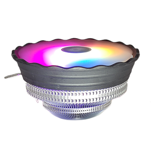 SNOWMAN 120mm RGB PWM de alta velocidad <span class=keywords><strong>CPU</strong></span> ventilador de refrigeración 2000 RPM PC ventilador disipador de calor con iluminación LED para ordenador de juegos 5V - Product Image 6