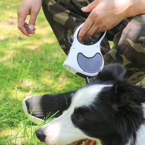 हल्के छोटे मध्यम स्वचालित रिट्रेटेबल चलने वाली रस्सी चेन टेडी आउटडोर पालतू जानवरों की आपूर्ति थोक - Product Image 2