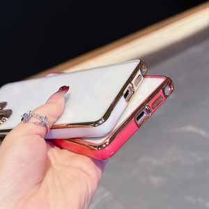 Thời Trang Từ Mạ Điện Acrylic Trường Hợp Điện Thoại Cho Samsung A16 A17 A15 A26 A35 A55 A36 A56 Rõ Ràng Chống Sốc Bìa S24 S25ultra - Product Image 3
