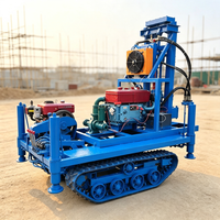 Petite machine de forage de puits d'eau 200m avec capacité de forage profond pour projets agricoles