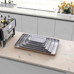 Plateau d'emballage en mélamine, 24 pièces, nouveau design, ensemble de plateaux pour assiettes - Product Image 1