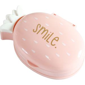 Plastic Drain Layer Travel Washing Box With Lid <b>Seal</b> Leak-Proof Dish Non-Slip Soap Case - Product Image 6
