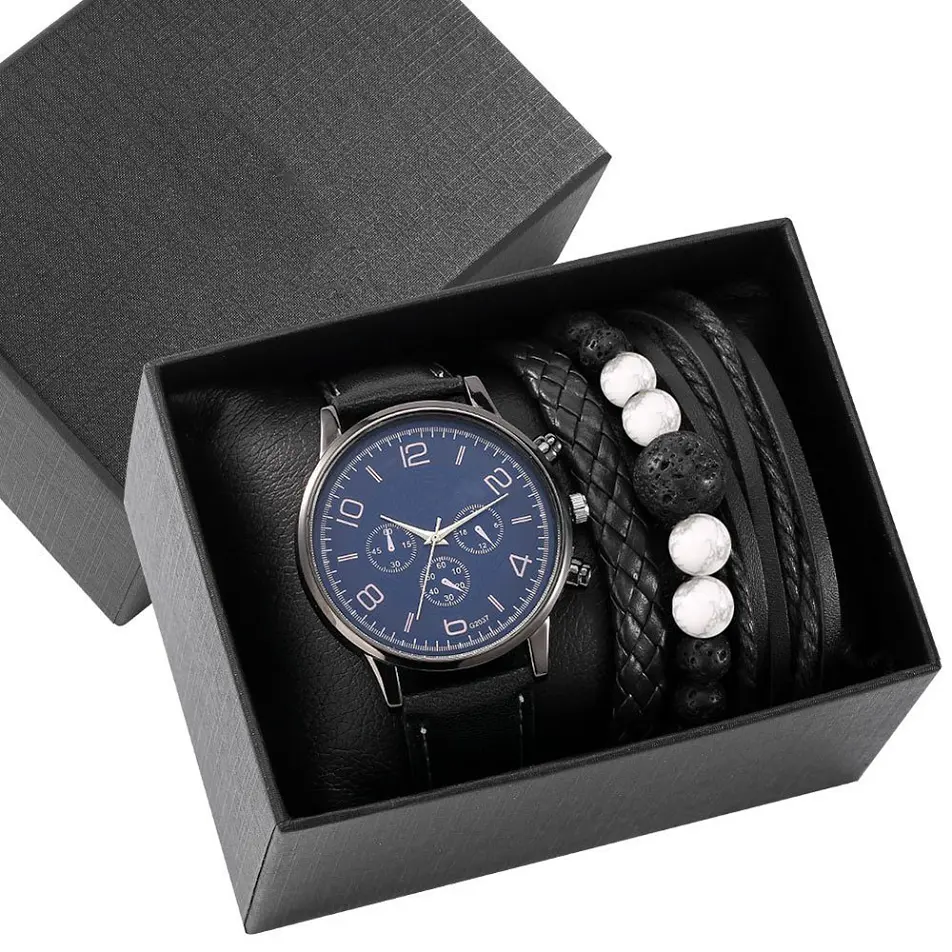 KOSTENLOSE MUSTER Paare Armbanduhr Set neue Mode Paar Armbanduhren Set mit Box ideale Liebhaber Geschenke