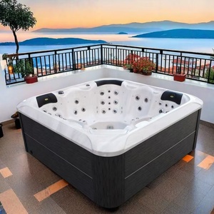 Perfette vasche idromassaggio interne e Spa relax all'aperto e Spa nuoto con design moderno - Product Image 1