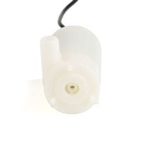 Nouvelle pompe submersible miniature à moteur CC 3V 4.5V 5V, type eau et terre/vertical/horizontal, pour fontaine DC3W avec tuyau d'alimentation