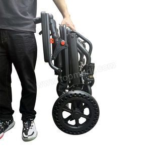 كرسي متحرك قابل للطي وخفيف الوزن ومزود بخاصية التعرض للتعديل للكبار والمعاقين من مستلزمات الرعاية الصحية - Product Image 1