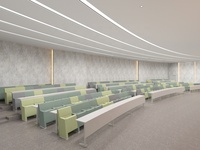 Sillas de Teatro de lujo de diseño moderno, silla de púlpito de iglesia y sillas de auditorio para Iglesia