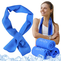 Serviette rafraîchissante personnalisée en PVA pour la course à pied et autres sports de plein air, serviette rafraîchissante pour le cou
