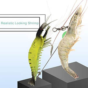 TOPIND <span class=keywords><strong>Leurre</strong></span> de pêche aux crevettes en plastique <span class=keywords><strong>souple</strong></span> et lumineux, livraison rapide, prix d'usine - Product Image 4