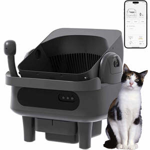 Caja de Arena para Gatos Autolimpiable con Sensor de Seguridad y Desodorización Automática, Caja de Arena Inteligente para Varios Gatos - Product Image 1