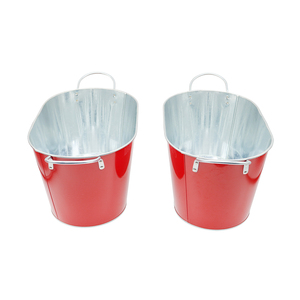 Cubo de Hielo LED de Acero Galvanizado, Capacidad de 12L, Estilo Europeo, para Fiestas y Uso Doméstico - Product Image 4