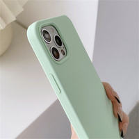 Étui en silicone liquide de luxe pour iPhone 15 14 13 12 16 Pro Max, coques de téléphone pour iPhone 11 12 14 15 16 Plus, couverture intégrale