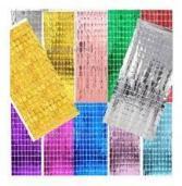 Tessuto in Fibra di Carbonio Attivato DS-001 con Motivo a Quadri Rosa per Decorazione Casa, Materiale per Artigianato Tessile Fai-da-Te - Product Image 3