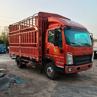 Camion de fret à ridelles d'occasion Sinotruck Howo 4x2 6 roues 10-15 tonnes à vendre