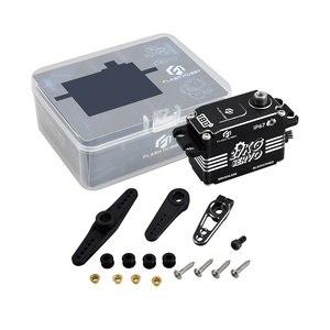 Flash Hobby BLS2927MED 27KG 0.03Detik Servo Brushless Profil Rendah Encoder Magnetik IP Tahan Air Digital untuk Mobil Drift/Robot Kipas - Product Image 3