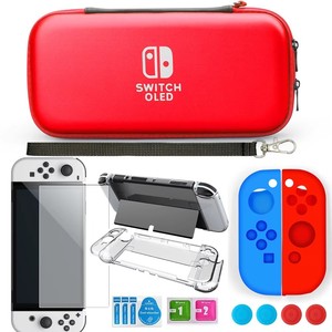 <b>Nintendo</b> <b>Switch</b> OLED Protective Case Storage Bag With Screen Protector And Joy-Con Covers For <b>Nintendo</b> <b>Switch</b> OLED <b>Console</b> - Product Image 5