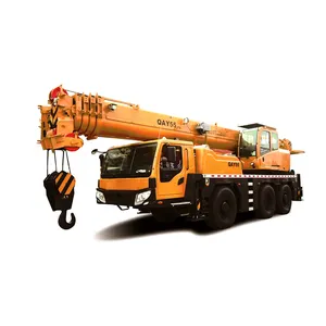 China Famous Brand 55 Ton All Terrain Crane Remote Control Truck Crane QAY55 With Factory Price For Sale