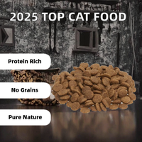 Nouvelle Formule 2026 : Croquettes Sèches Hautement Protéinées Sans Céréales pour Chats, Saveur Saumon et Poulet, Sac de 10 kg, Enrichies en Vitamines et Minéraux, Pour Tous Âges