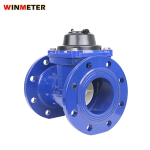 Hot bán DN50 số lượng lớn đa-dòng chảy gang cơ khí woltman Đồng hồ nước Ngang Cài đặt đo lưu lượng nước mét - Product Image 3